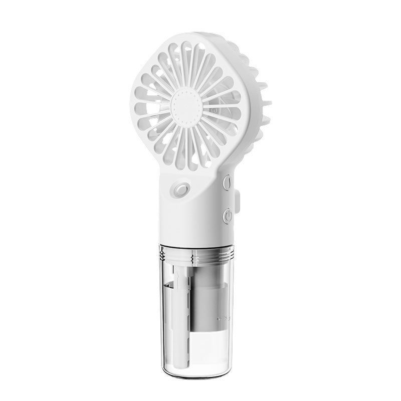 Mini Handventilator met waterspray en USB oplader