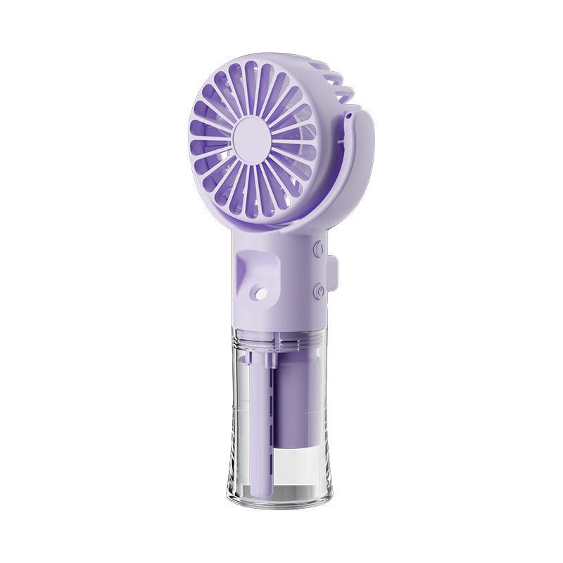 Mini Handventilator met waterspray en USB oplader