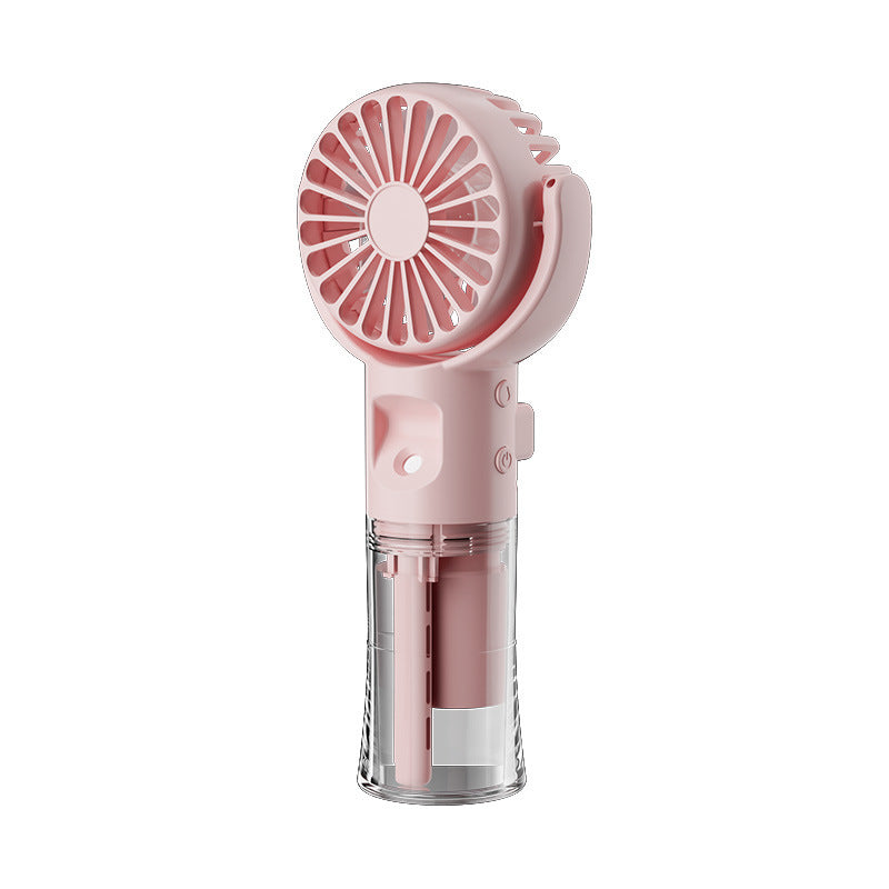 Mini Handventilator met waterspray en USB oplader