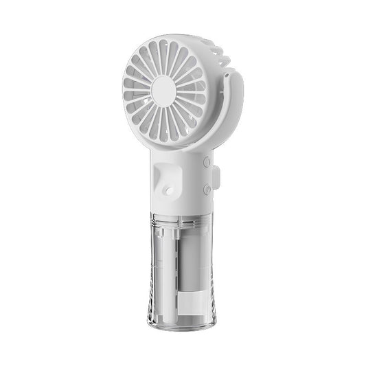 Mini Handventilator met waterspray en USB oplader